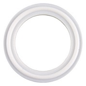 Junção sanitária de PTFE Tri-Clamp